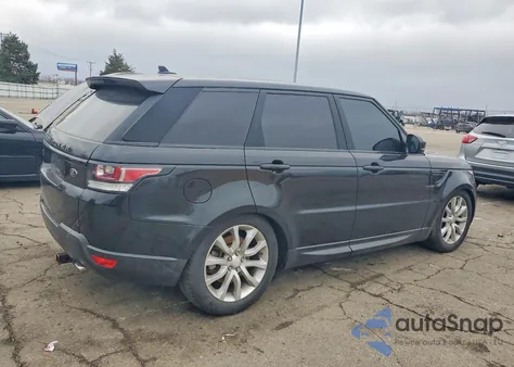 2016 Land Rover Range Rover Sport Hse from USA, damaged, VIN SALWR2KF2GA633674